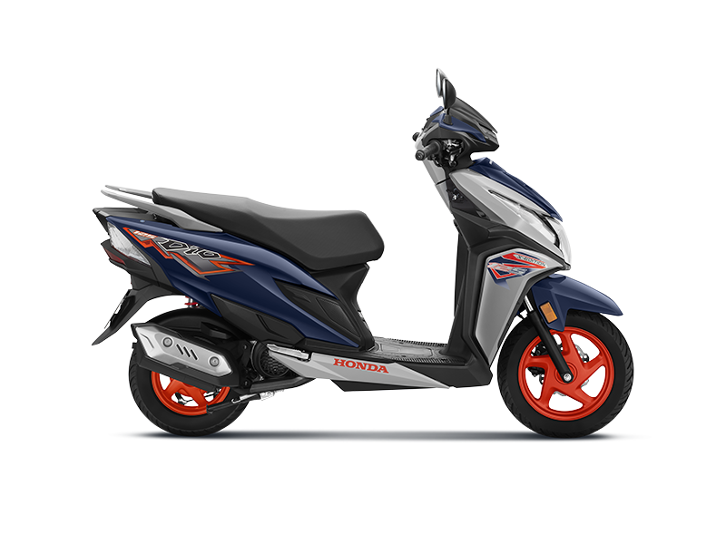 Dio125 X-Edition Pearl Siren Blue + Pearl Deep Ground Gray